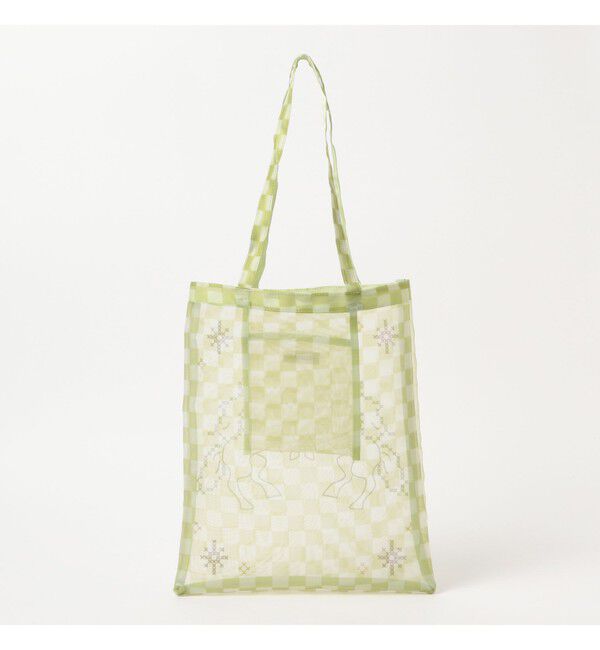 Ray BEAMS 「【別注】Casselini / チュール刺繍トート」|トートバッグ|