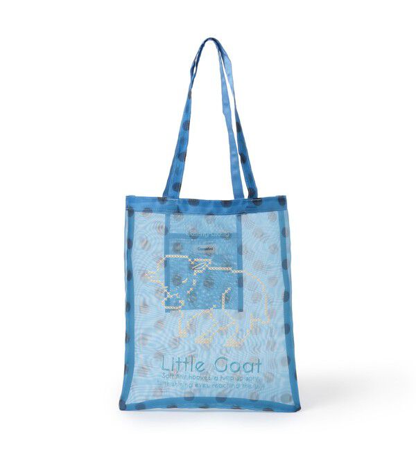 Ray BEAMS 「【別注】Casselini / チュール刺繍トート」|トートバッグ|BLUE