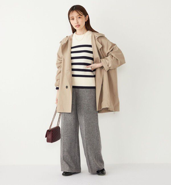 SHIPS Colors 「《新色予約》SHIPS Colors:〈手洗い可能〉フラッフィー クルーネック ニット◆」|ニット・セーター|
