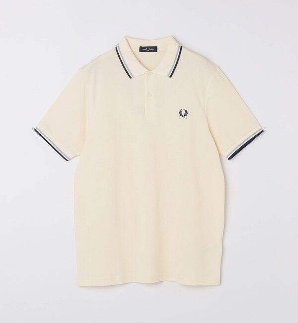 SHIPS「FRED PERRY: M3600 TWIN TIPPED POLO」|ポロシャツ|サンドベージュ