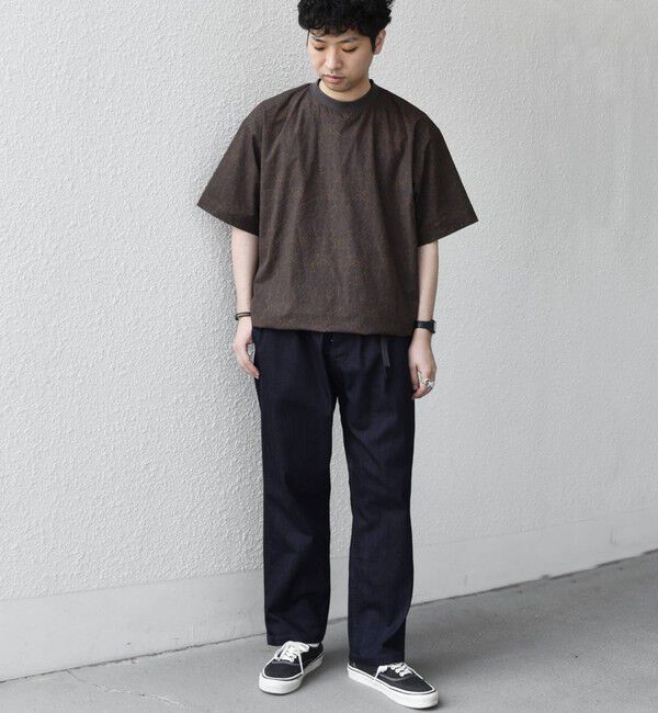 SHIPS any「SHIPS any:〈撥水/軽量/ストレッチ〉SOLOTEX(R)  シアサッカー スピンドル Tシャツ ◇」|Tシャツ・カットソー|