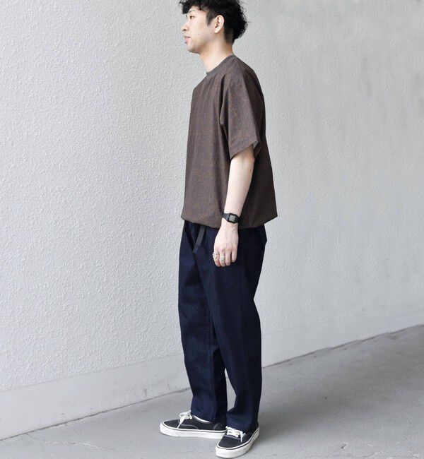 SHIPS any「SHIPS any:〈撥水/軽量/ストレッチ〉SOLOTEX(R)  シアサッカー スピンドル Tシャツ ◇」|Tシャツ・カットソー|