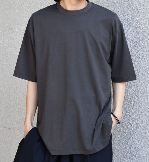 SHIPS any「SHIPS any:〈遮熱〉SOLAMENT(R) クルーネック リラックス Tシャツ◇」|Tシャツ・カットソー|