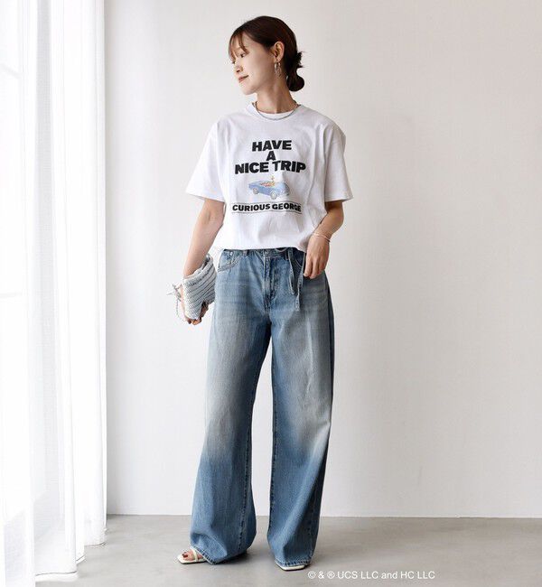 SHIPS for women「【SHIPS別注】GOOD ROCK SPEED/Curious George/TEE」|Tシャツ・カットソー|