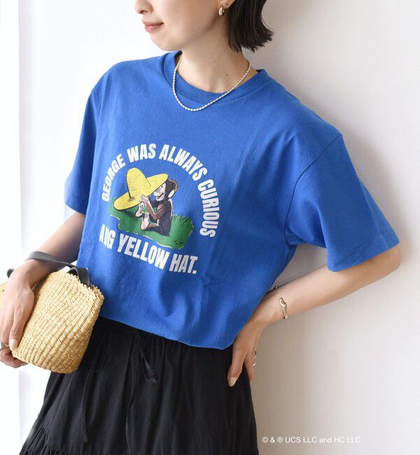 SHIPS for women「【SHIPS別注】GOOD ROCK SPEED/Curious George/TEE」|Tシャツ・カットソー|
