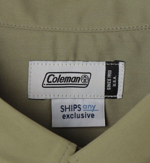 SHIPS any「【SHIPS any別注】Coleman: ZERO-TEX(R) ボタンダウン ポケット シャツ(セットアップ対応)◆」|シャツ・ブラウス|