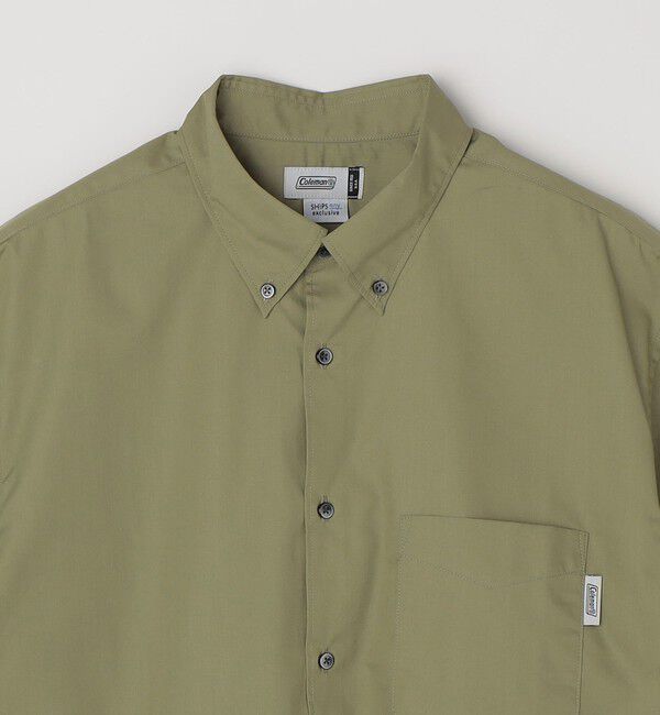 SHIPS any「【SHIPS any別注】Coleman: ZERO-TEX(R) ボタンダウン ポケット シャツ(セットアップ対応)◆」|シャツ・ブラウス|
