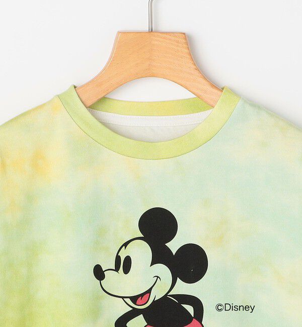 SHIPS KIDS「SHIPS KIDS:130～170cm / ミッキーマウス プリント タイダイ風 Tシャツ」|Tシャツ・カットソー|