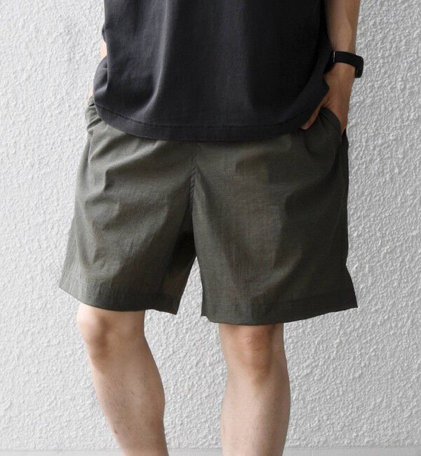 SHIPS any「SHIPS any:〈接触冷感/UVカット〉VEILICE イージーショーツ(セットアップ対応)◇」|その他|