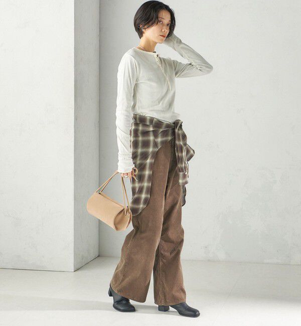 SHIPS for women「《予約》SHIPS NINE CASE:〈洗濯機可能〉フレア パンツ」|その他|