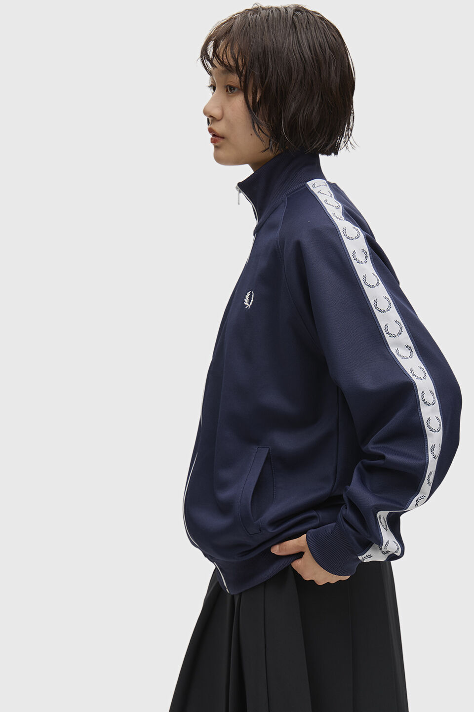 FRED PERRY 「FRED PERRY／Taped Track Jacket／フレッドペリートラックジャケット」|スウェット・ジャージ|