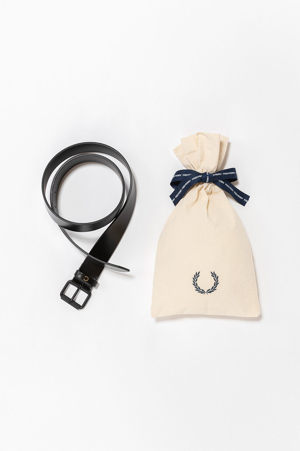 FRED PERRY 「FRED PERRY／Burnished Leather Belt／クラシックレザーベルト」|ベルト|