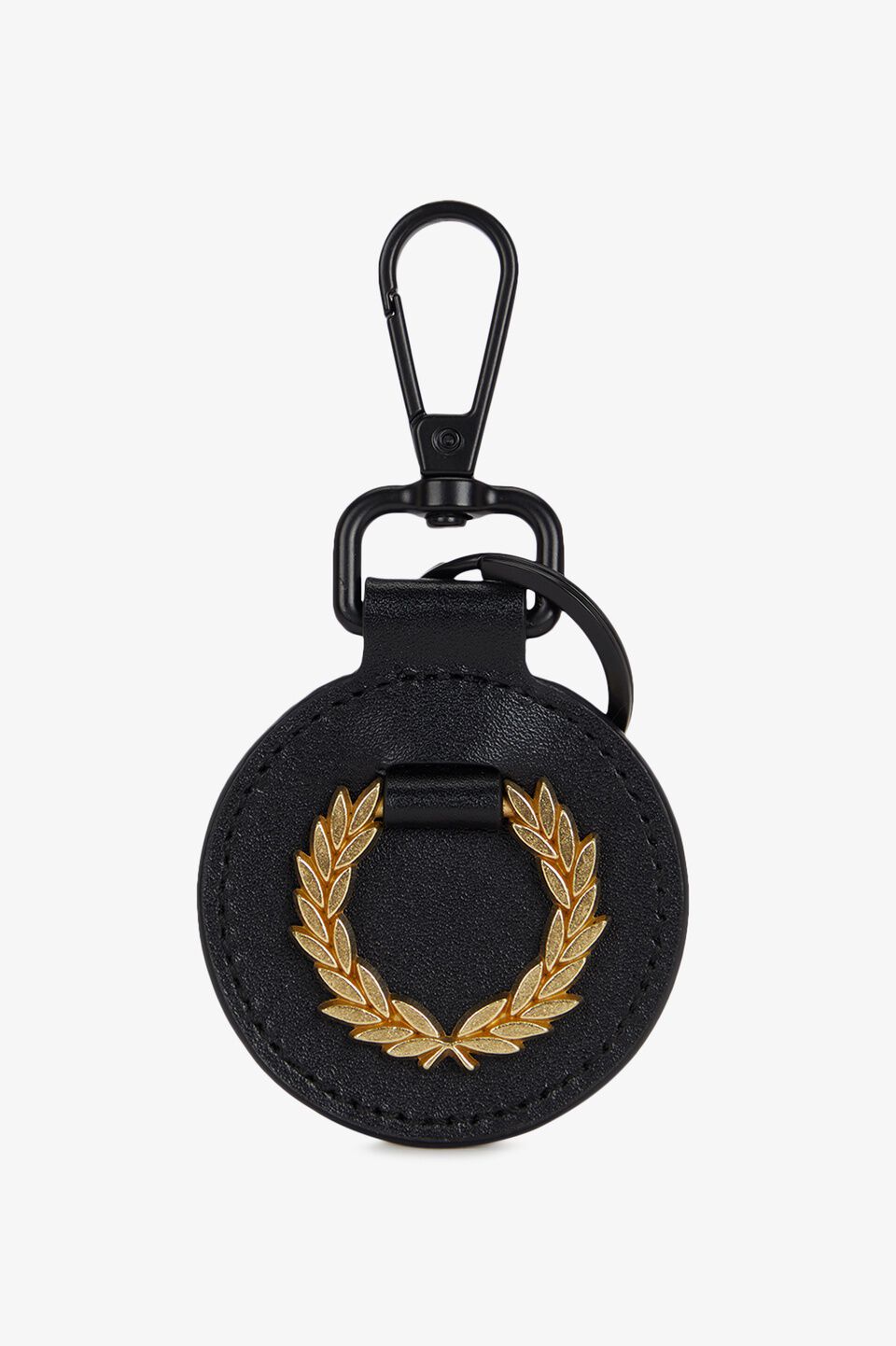 FRED PERRY 「FRED PERRY／Leather Laurel Keyring／レザーローレルキーリング」|チャーム・キーホルダー|