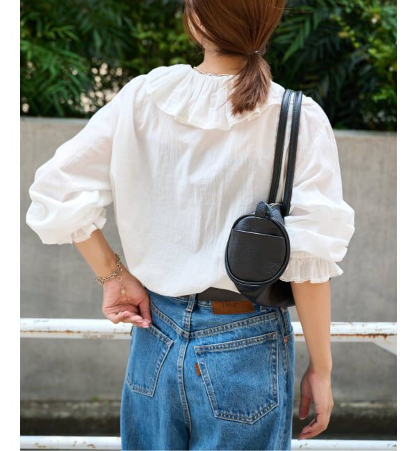 OUTDOOR PRODUCTS Usual Things「≪予約≫コットンレースフリルカラーブラウス」|シャツ・ブラウス|