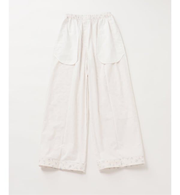 OUTDOOR PRODUCTS Usual Things「≪予約≫フラワー&ギンガム ネルパジャマパンツ」|スラックス|