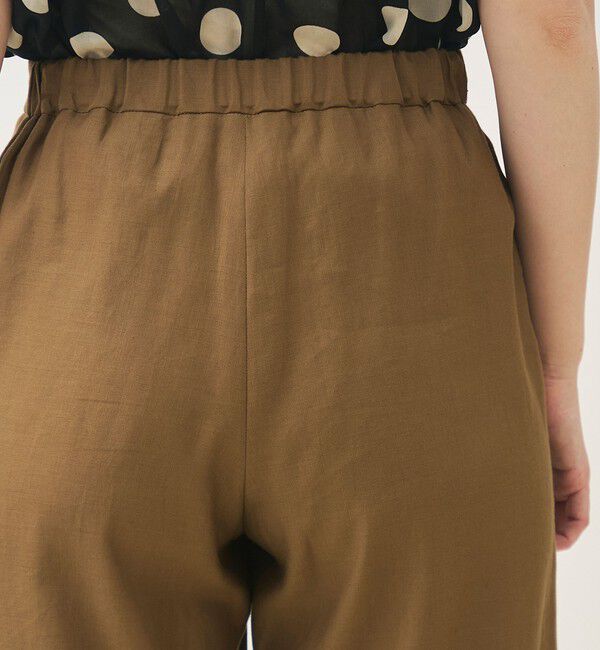TOMORROWLAND collection「コットンリネンウェザー ストレートパンツ」|その他|