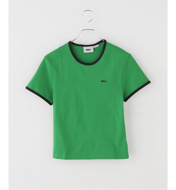 JOINT WORKS「OBEY / オベイ DUVALL RINGER SS」|Tシャツ・カットソー|グリーン