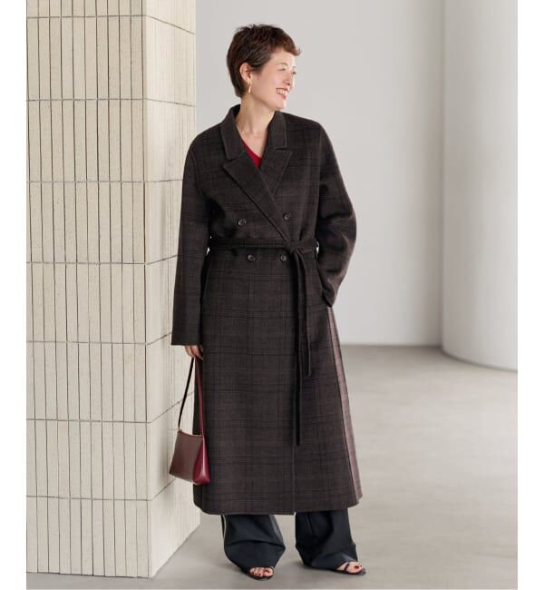 Plage「《予約》HAMILTON check chester コート」|チェスターコート|