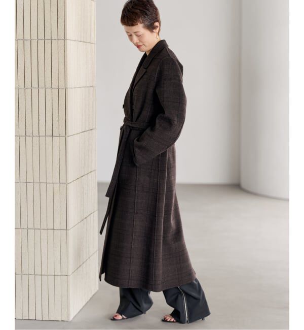 Plage「《予約》HAMILTON check chester コート」|チェスターコート|