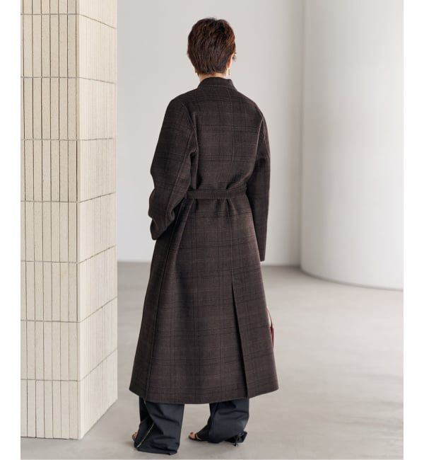 Plage「《予約》HAMILTON check chester コート」|チェスターコート|