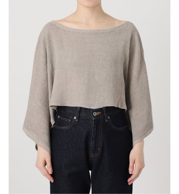 SLOBE IENA「SHOP SHANI THE ASANA トップス」|シャツ・ブラウス|グレーB