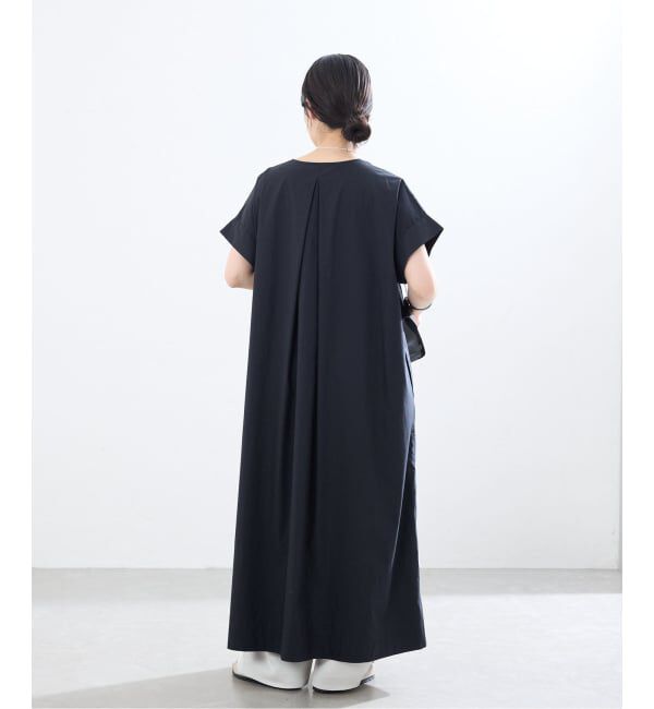 IENA「タイプライターノーカラーワンピース」|ワンピース|