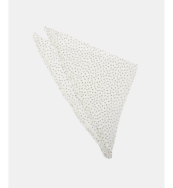 IENA LA BOUCLE「IENA LA BOUCLE シアードットバブーシュカ」|バンダナ・スカーフ|