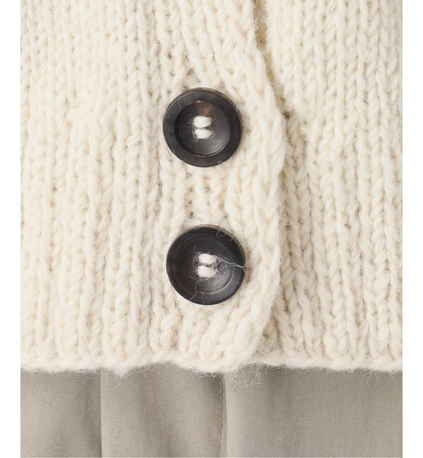 IENA LA BOUCLE「《予約》IENA LA BOUCLE ノルディックハンドニットカーディガン」|ニット・セーター|