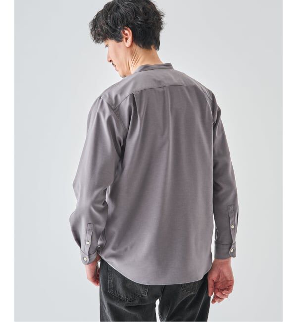 EDIFICE「WOLSTAR TWILL バンドシャツ」|シャツ・ブラウス|