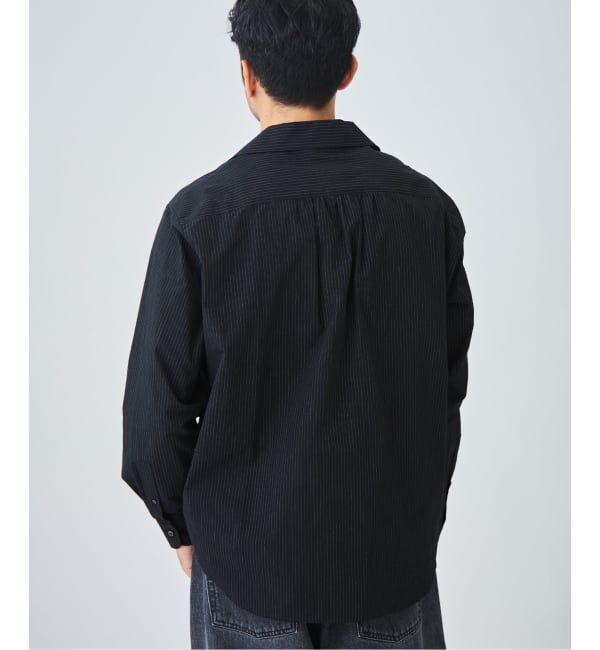 EDIFICE「Chambray Gauze プルオーバー シャツ」|シャツ・ブラウス|