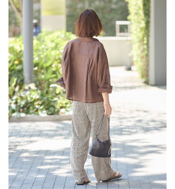 journal standard L'essage「《追加》DEVEAUX GOLDラメモノトーンイージーパンツ」|その他|