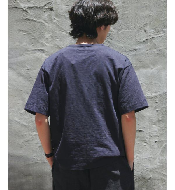 JOURNAL STANDARD relume「スラブ天竺 1ボタン ヘンリーネック Tシャツ」|Tシャツ・カットソー|