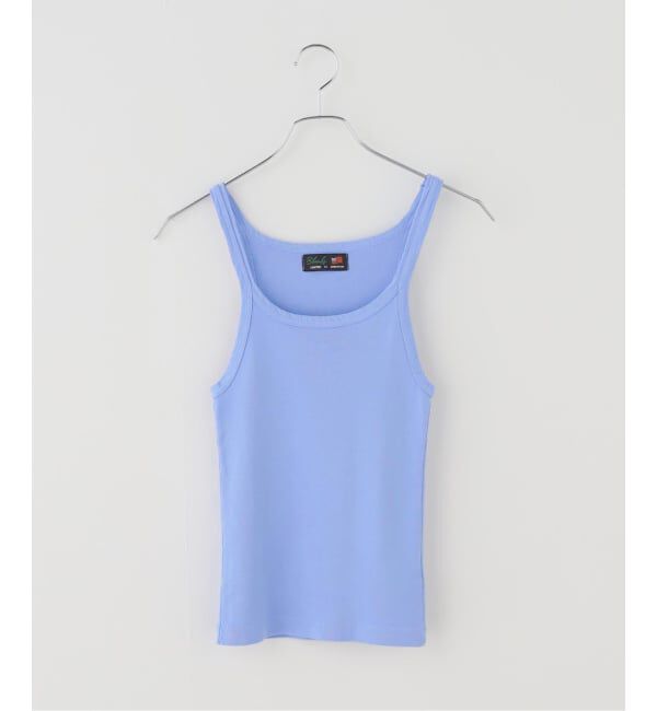 JOURNAL STANDARD「【BLANKS／ブランクス】 RIBBED TANK」|タンクトップ|ブルー A