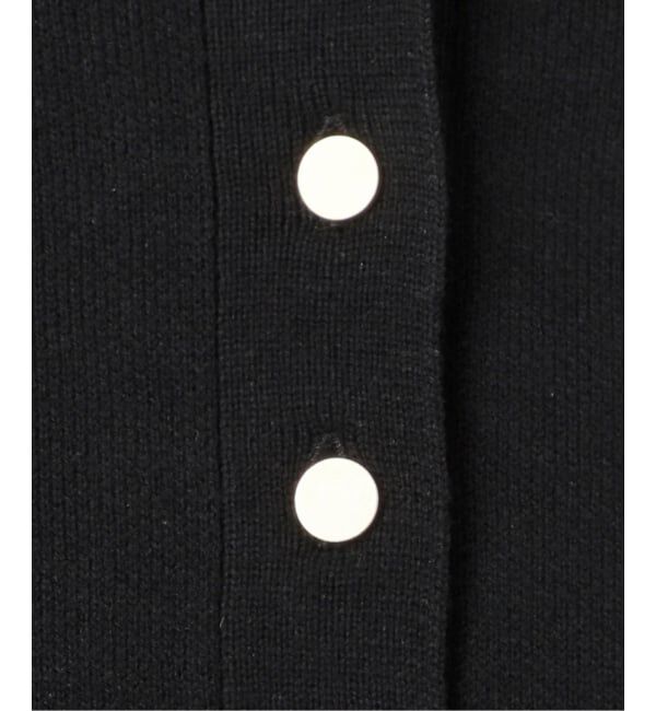 Spick and Span「《WEB限定カラー有り / 追加予約》メタルボタンヘンリーネックニット」|ニット・セーター|