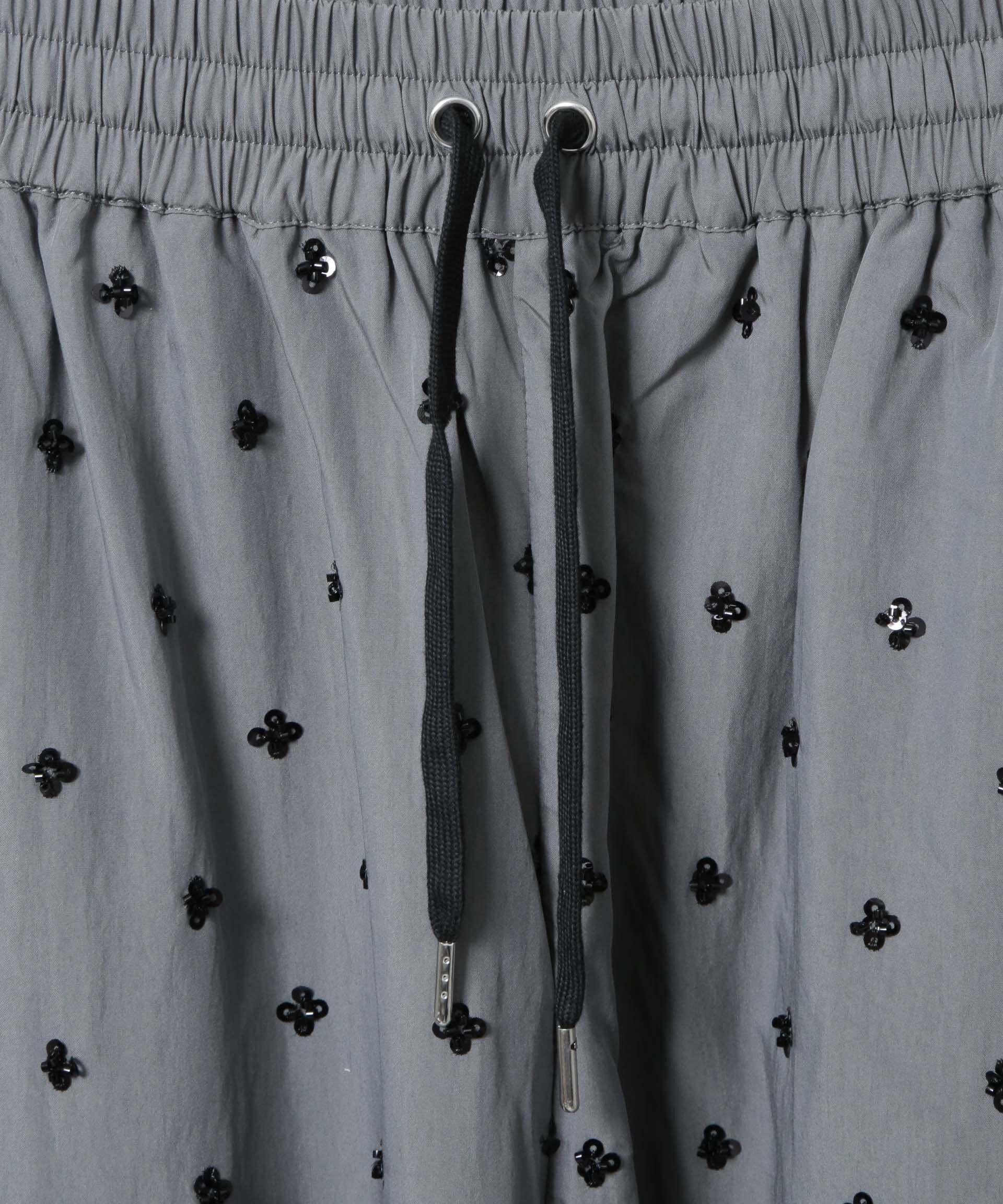 nano･universe「BAUM UND PFERDGARTEN/Viscose with Sequins パンツ(セットアップ可)」|チノ|
