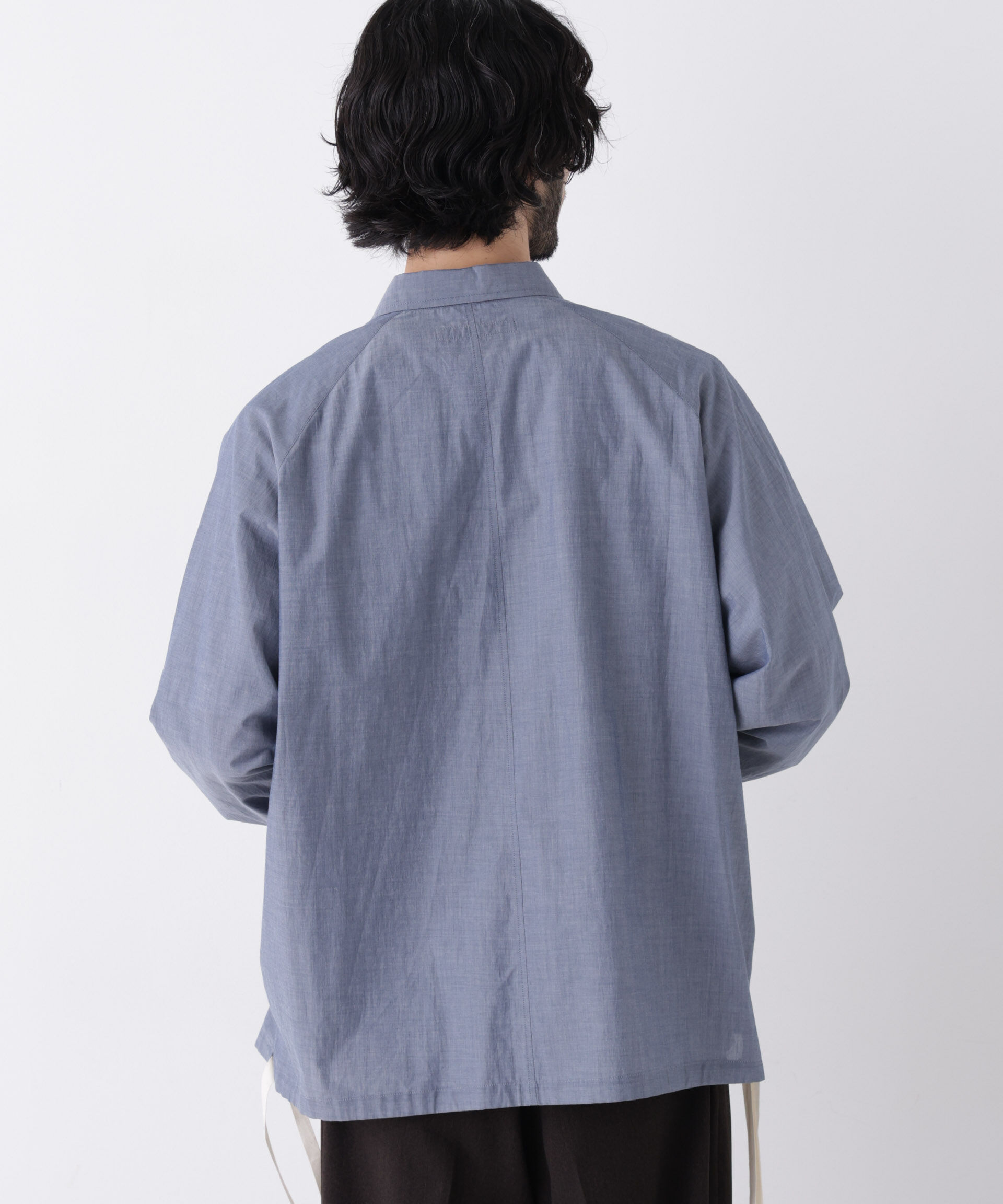  「「OtoNANO」2WAYコーチシャツコットンローン/プレーン」|シャツ・ブラウス|