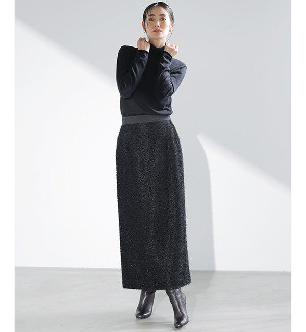 23区「【Oggi1月号/CLASSY.11月号掲載】スムージーコットン タートルネック ニット」|ニット・セーター|