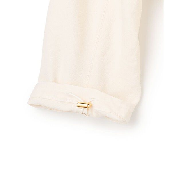 BEIGE,「【洗える】POMONA / ゴールドジップライトブルゾン」|Tシャツ・カットソー|