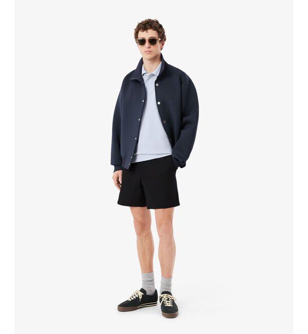 LACOSTE「ネームジャカードカラーポロシャツ」|ポロシャツ|
