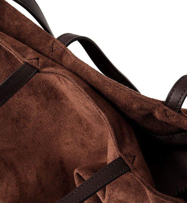 NOLLEY'S goodman「【Un coeur/アンクール】K906021 SUEDE DRAPE 2WAY TOTE」|トートバッグ|