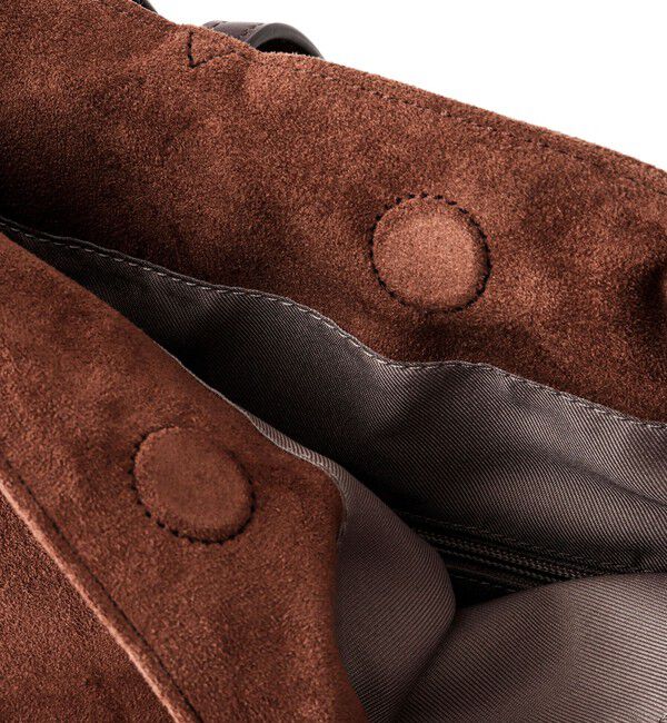 NOLLEY'S goodman「【Un coeur/アンクール】K906021 SUEDE DRAPE 2WAY TOTE」|トートバッグ|