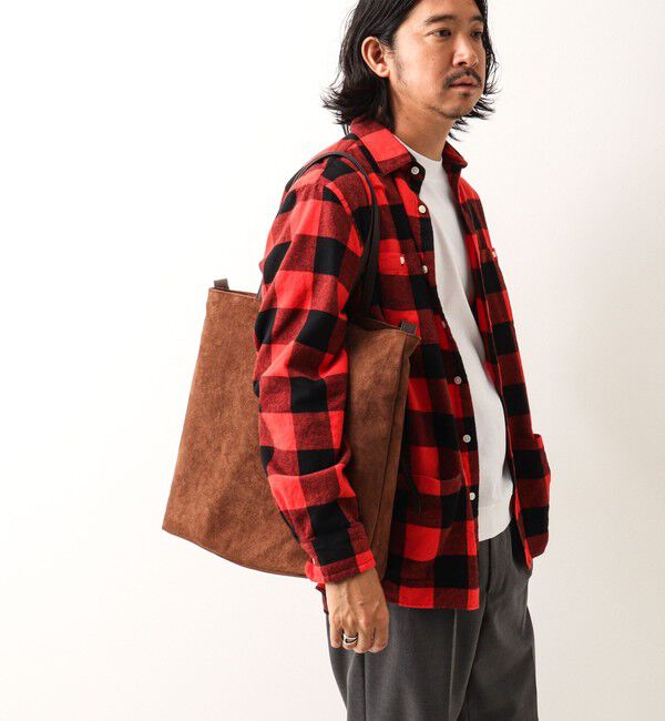 NOLLEY'S goodman「【Un coeur/アンクール】K906021 SUEDE DRAPE 2WAY TOTE」|トートバッグ|