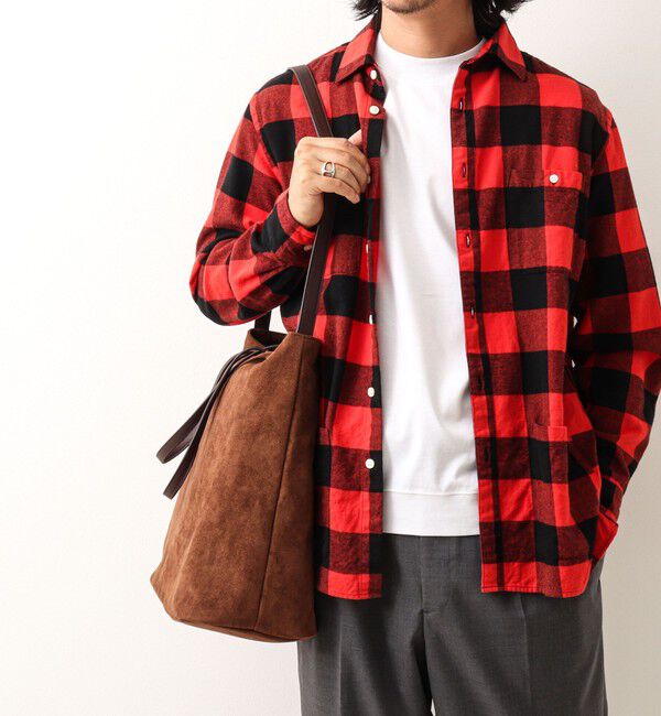 NOLLEY'S goodman「【Un coeur/アンクール】K906021 SUEDE DRAPE 2WAY TOTE」|トートバッグ|