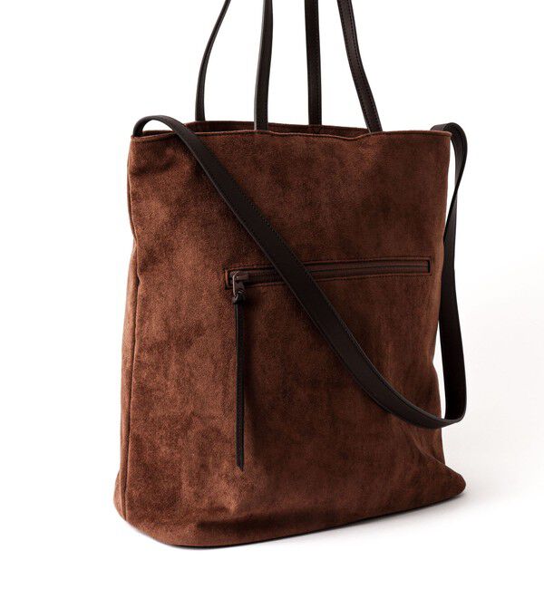 NOLLEY'S goodman「【Un coeur/アンクール】K906021 SUEDE DRAPE 2WAY TOTE」|トートバッグ|
