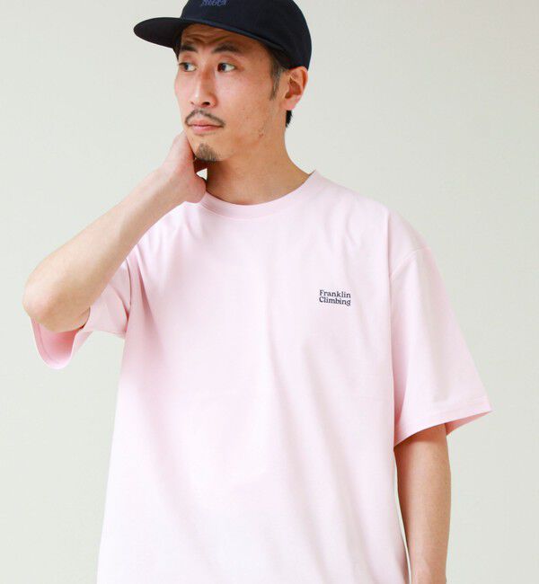 GLOSTER「【Franklin Climbing】FLEXIBLE TECH-LOGO TEE」|Tシャツ・カットソー|