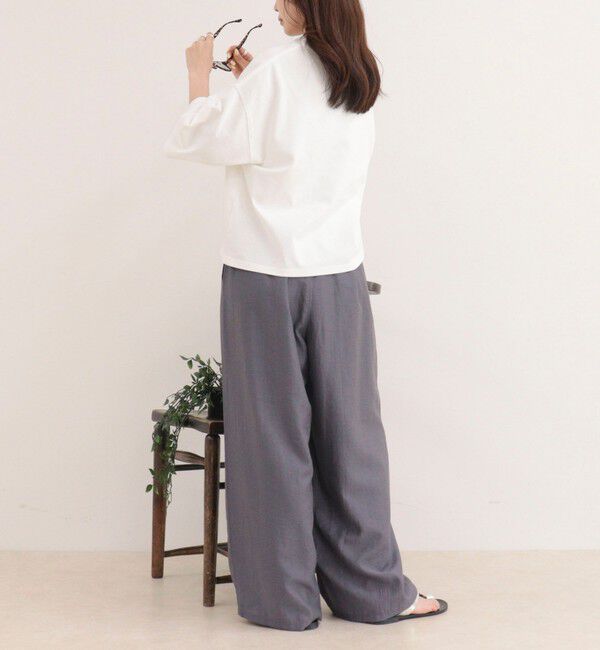 fredy emue「フロッキーロゴ5分袖Tシャツ」|Tシャツ・カットソー|
