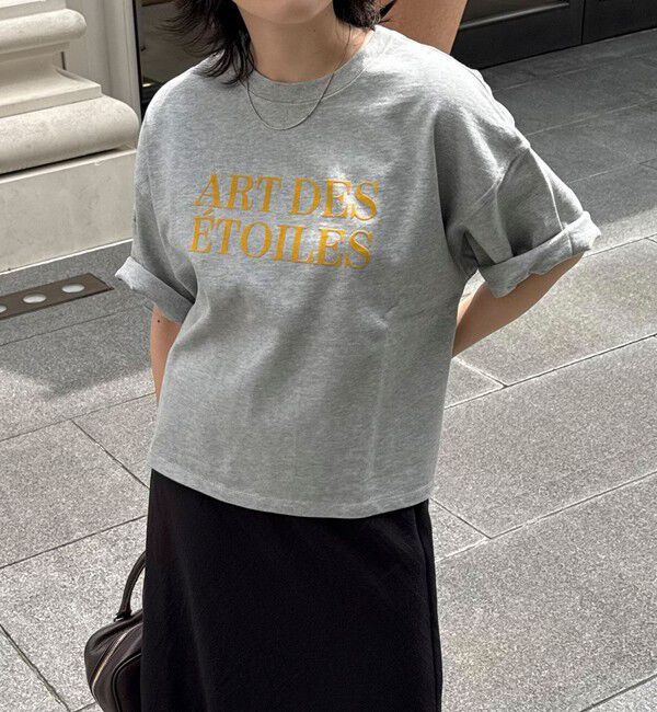 fredy emue「フロッキーロゴ5分袖Tシャツ」|Tシャツ・カットソー|