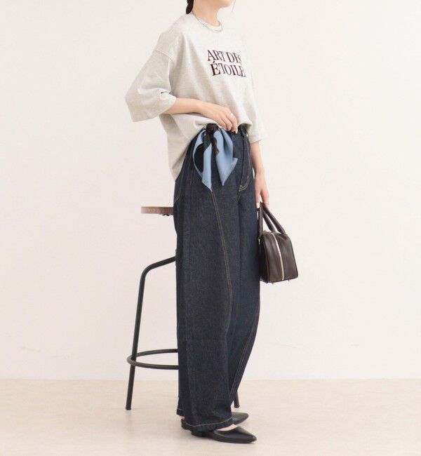fredy emue「フロッキーロゴ5分袖Tシャツ」|Tシャツ・カットソー|