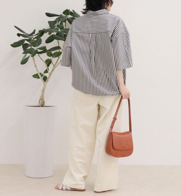 fredy emue「【人気につき半袖Ver.で再登場】汗染み軽減加工COTTON半袖シャツブルゾン」|シャツ・ブラウス|