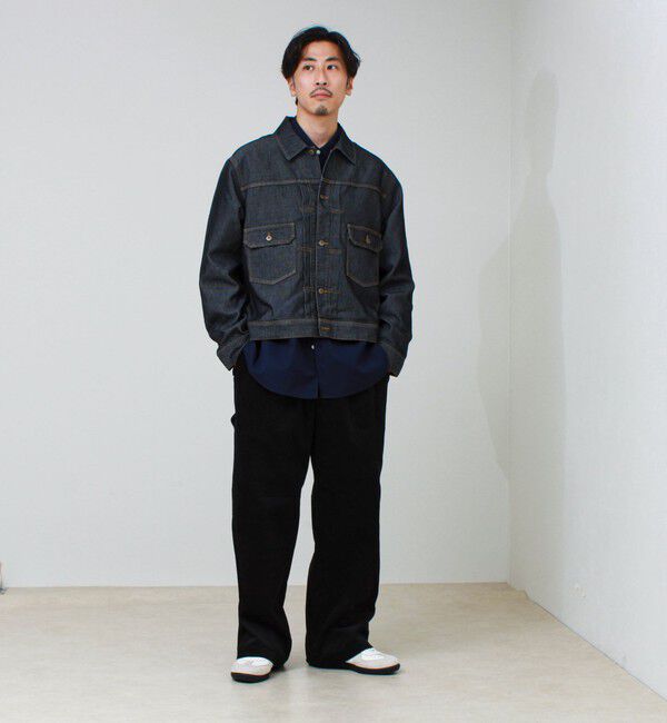 GLOSTER「LOFTAIRデニム3rd type ブルゾン Gジャン デニムジャケット」|デニムジャケット|